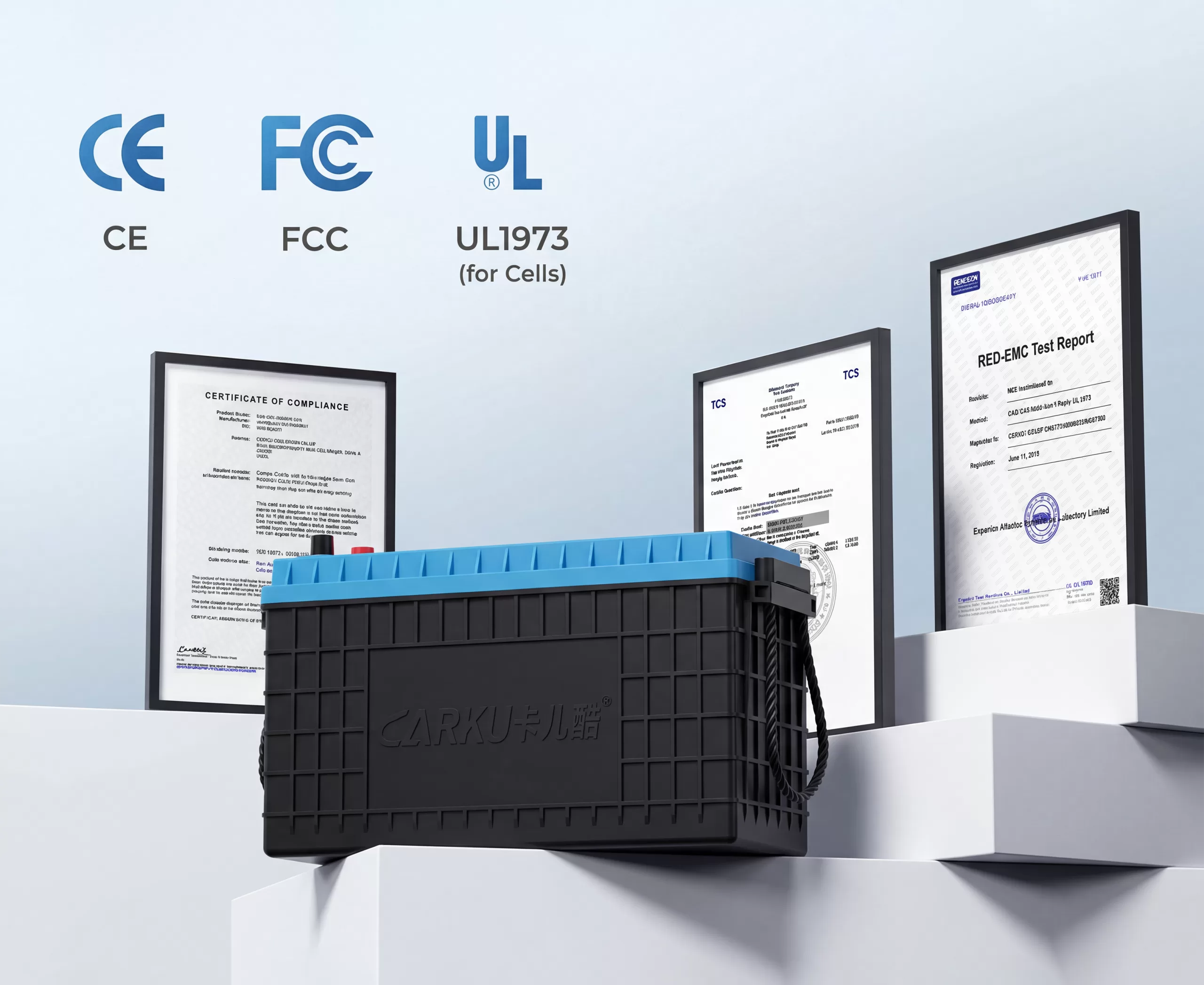 Certified truck start stop battery for fast market entry and sales