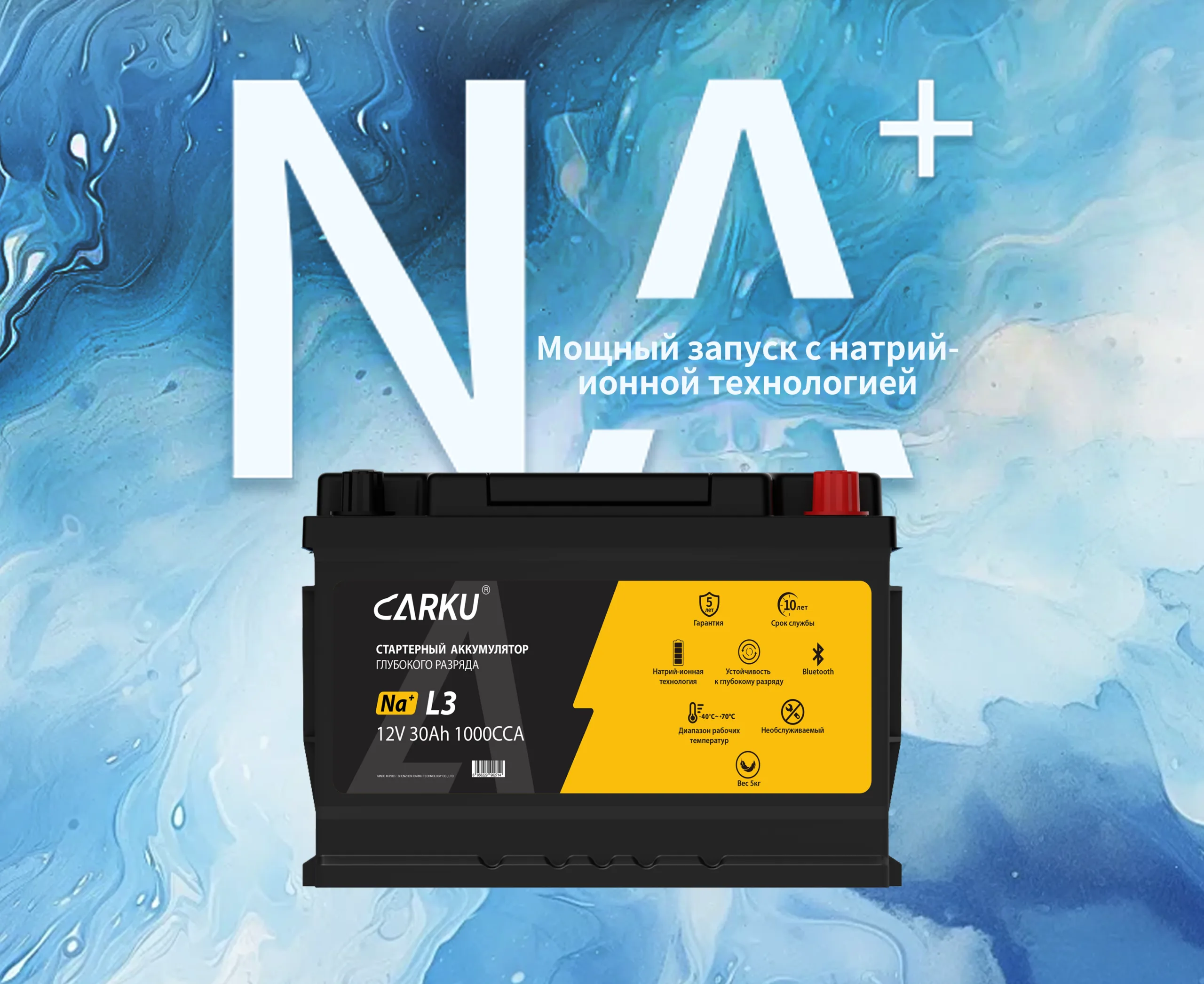 CBN1230 L3-SODIUM-ION STARTING BATTERY